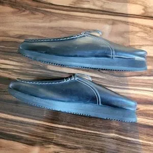 Hermes | Shoes | Vintage Hermes Backless Leather Loafer Mule  display picture 3